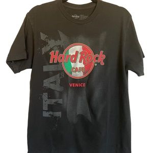 Hard Rock Cafe black Venice graphic t-shirt